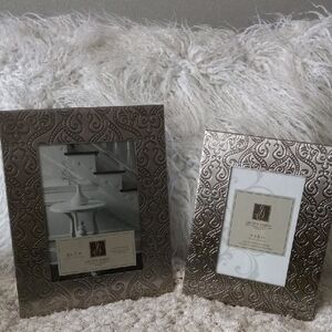 Jaclyn Smith Ornate Silver Picture Frames